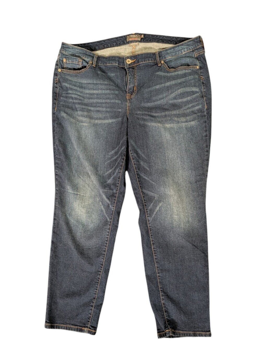 Torrid Boyfriend Straight Vintage Stretch Jeans – Size 22R - Picture 2 of 8